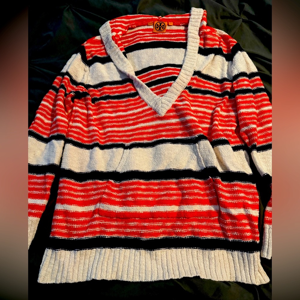Tory Burch Size S cotton hoodie sweater used